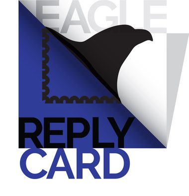 Reply Card Over White